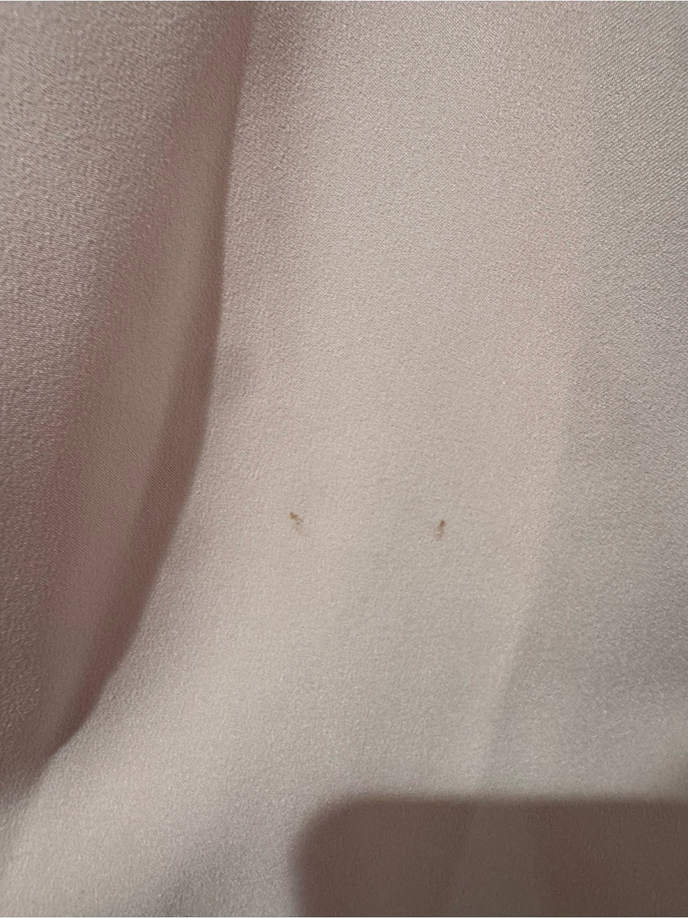 Halogen Atlantic Pacific Pink Bow-Front Pleated Blouse with pearl detail. Size M - Picture 3 of 9